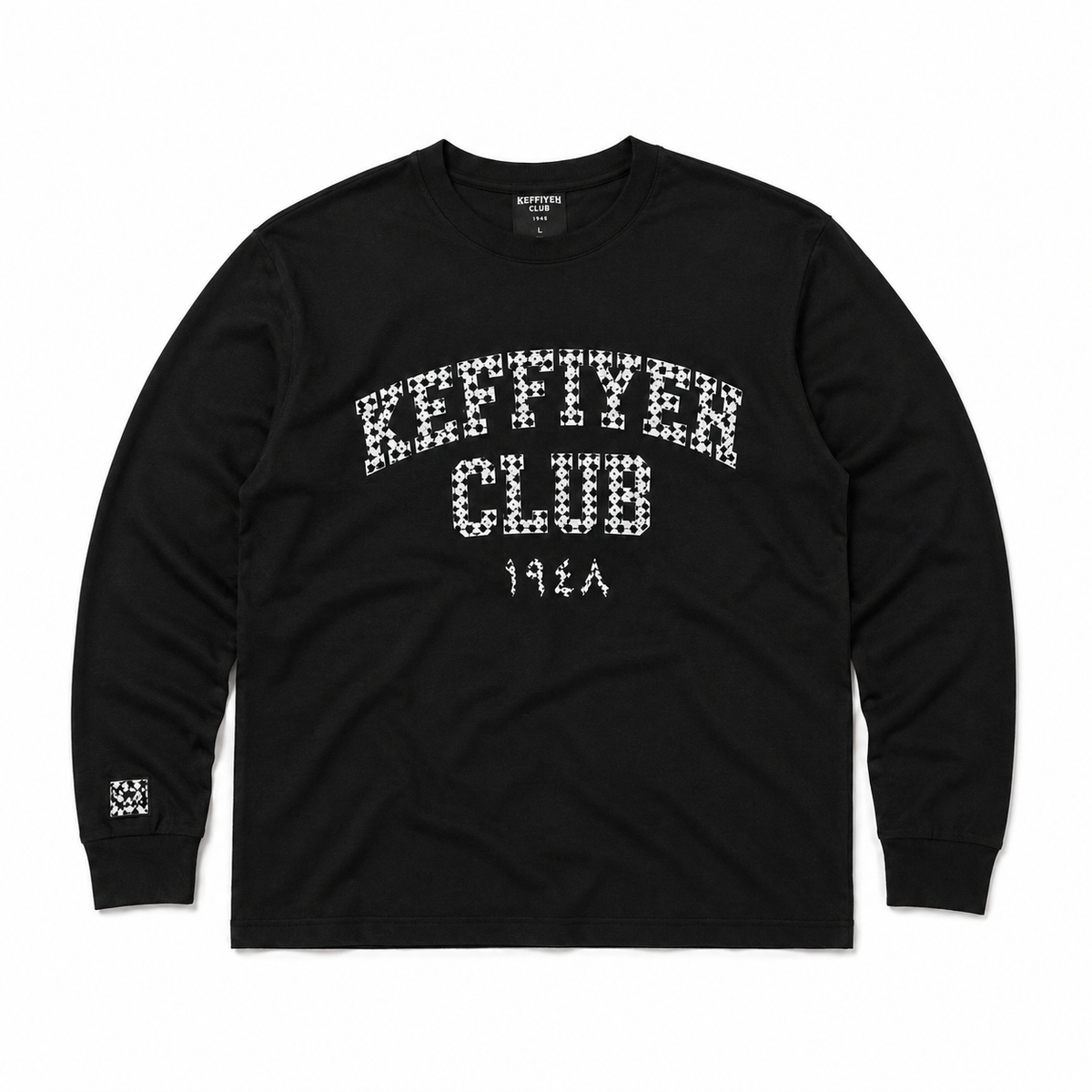 The Keffiyeh Club Statement Long Sleeve Tee