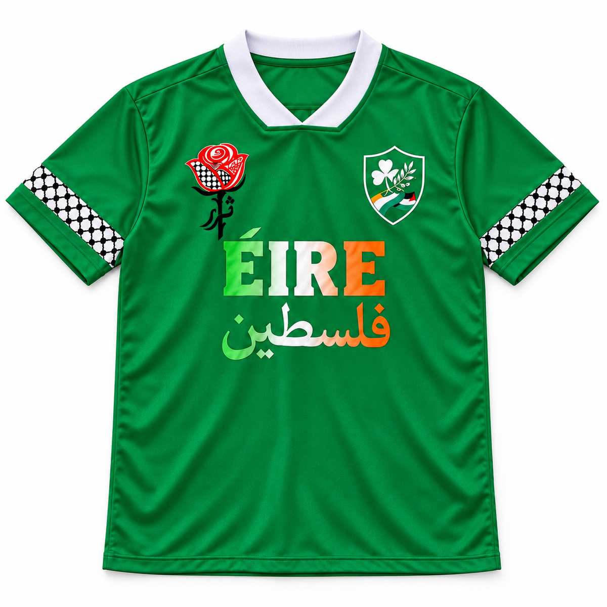 Éire × Falasteen — Ireland–Palestine Solidarity Jersey