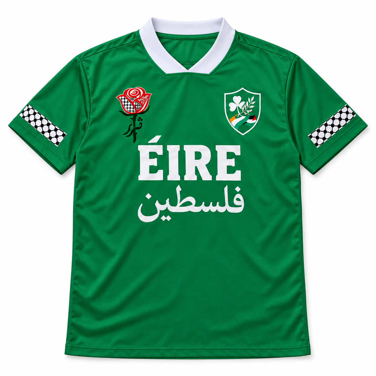 Éire × Falasteen — Ireland–Palestine Solidarity Jersey