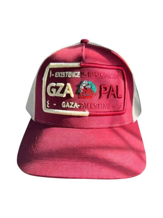 Iconic GZA two tone colour 3D puff embroidery cap