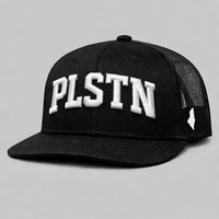 PLSTN 3D Trucker Snapback – Black