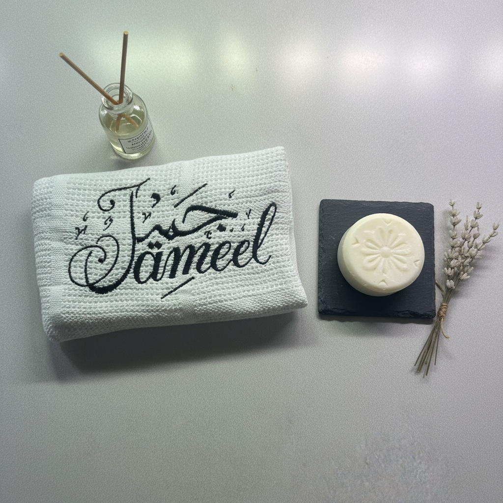 Arabic scripted Baby Blanket