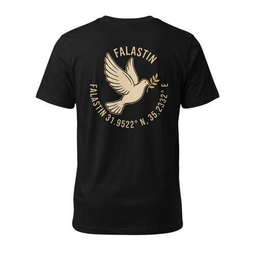 Falastin Co-ordinates Embroidered Tee.
