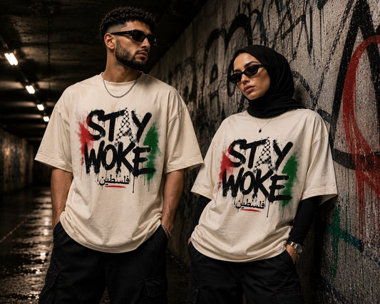 STAY WOKE – Palestine Statement Tee