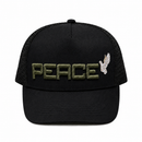 PEACE Embroidered Trucker Cap