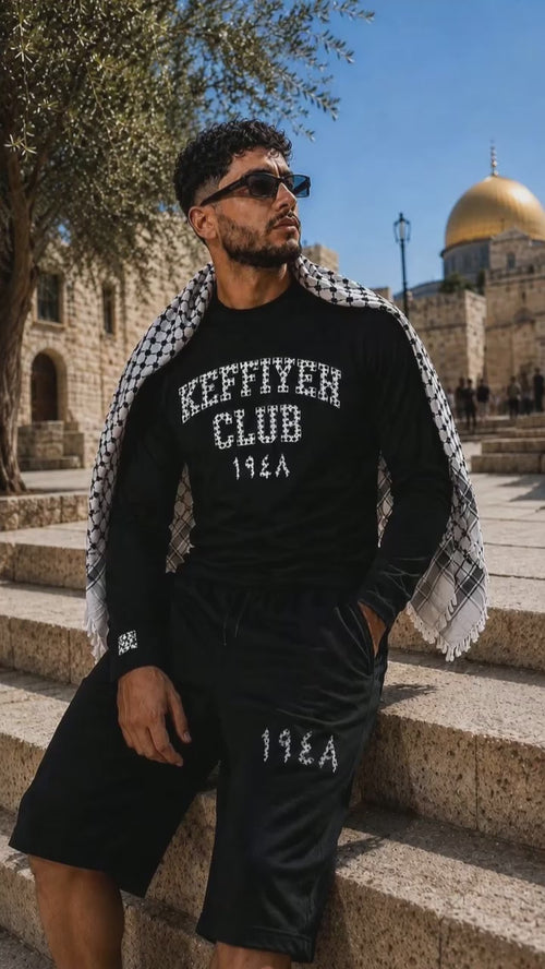 The Keffiyeh Club Statement Long Sleeve Tee